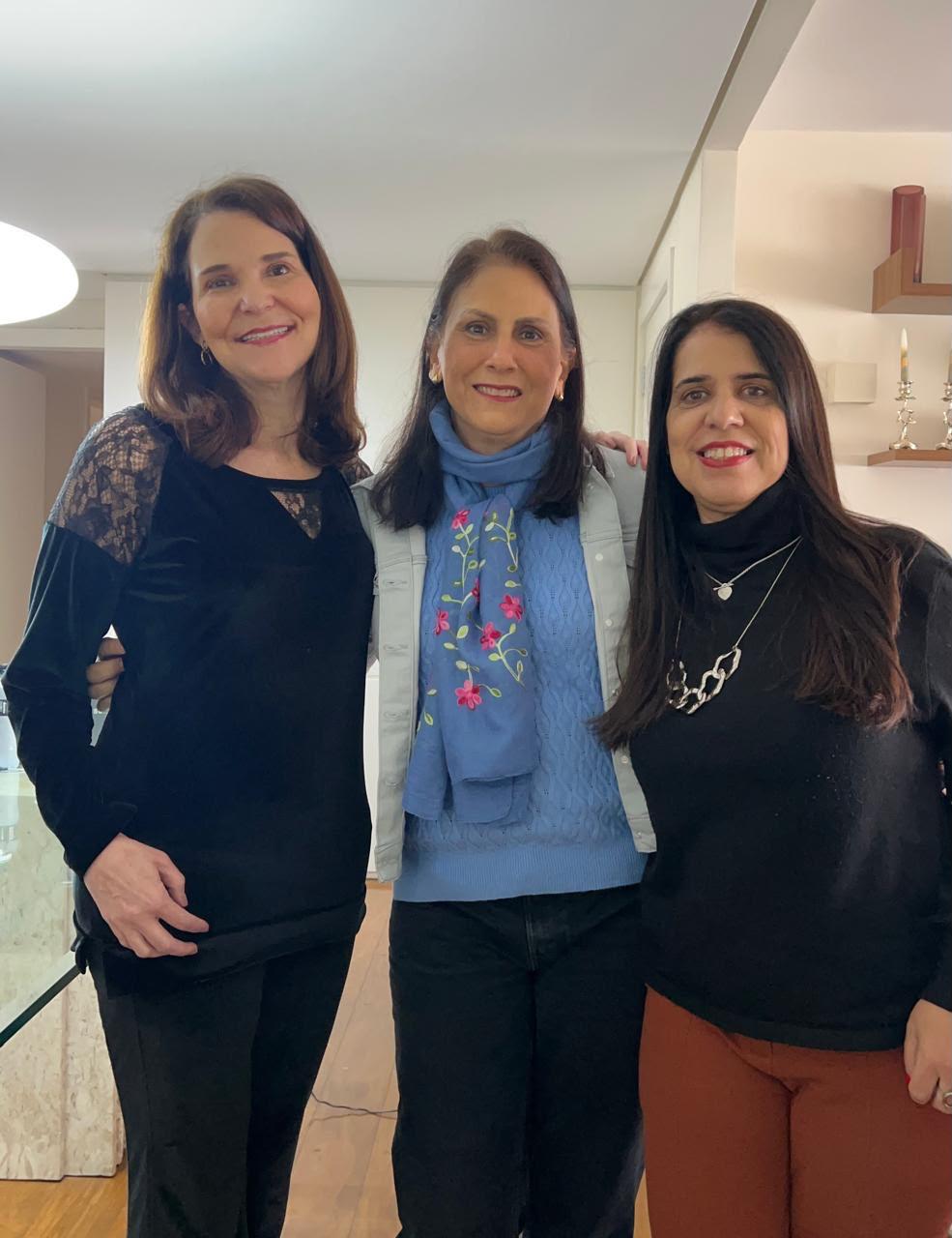 Gladis Gerab, Graziela Catapano e Jacqueline Grinblat